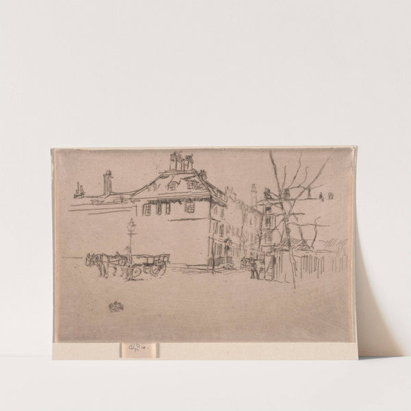 Temple (1886) by James Abbott McNeill Whistler