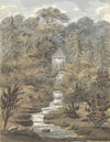 Temple and Falls, Sezincote