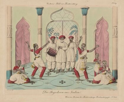 Die Bajaderen aus Indien (1839)