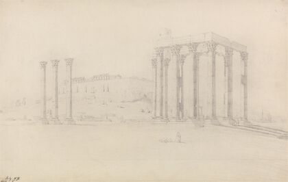 Temple of Jupiter, Athens — size preview