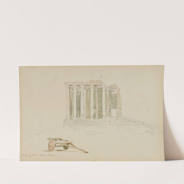 Temple of Jupiter, Azani, Phrygia by Miner Kilbourne Kellogg