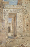 Temple on the Island of Philae (ca. 1900)
