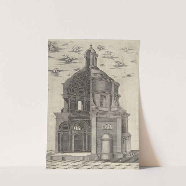 Templum Neptuni Propre Puteolanum Urbem by Jacobus Bos