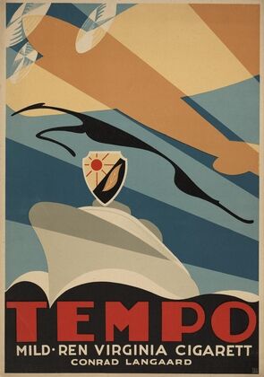 Tempo, mild, ren Virginia cigarett (1931)