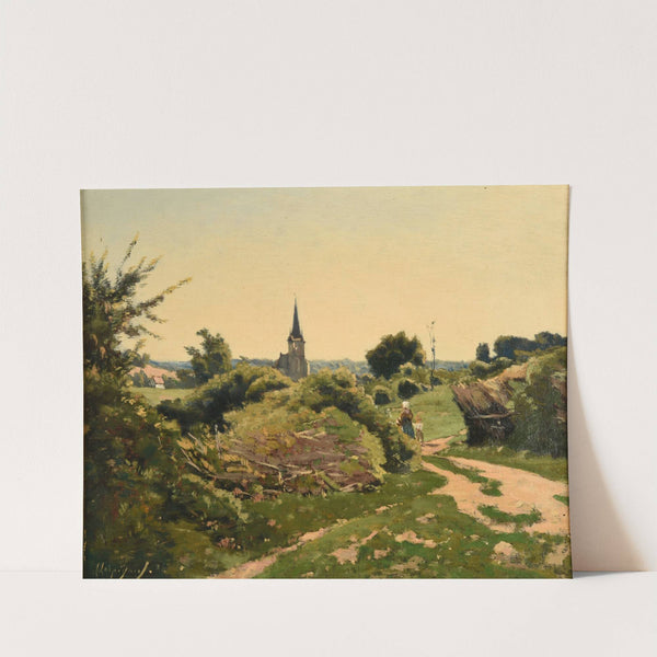 Temps de soleil à Saint-Privé (1886) by Henri-Joseph Harpignies