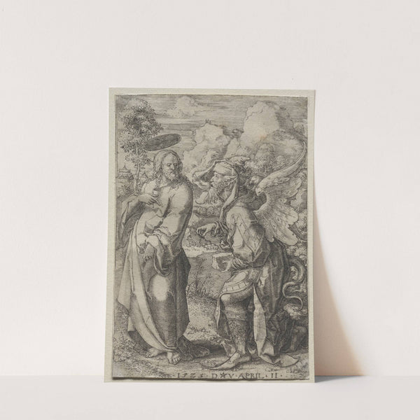 Temptation of Christ (1525) by Dirk Vellert