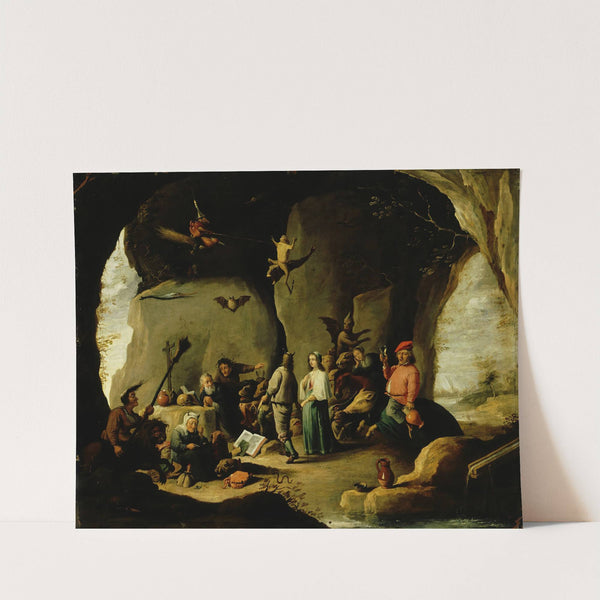 Temptation Of St. Anthony by David Teniers The Younger