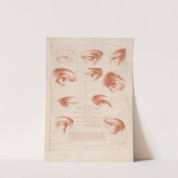 Ten different eyes (1749-1849) by Louis-François Roubiliac