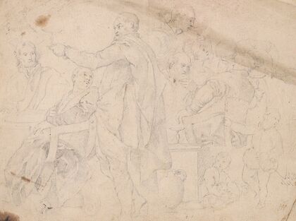 Ten Figures at Table