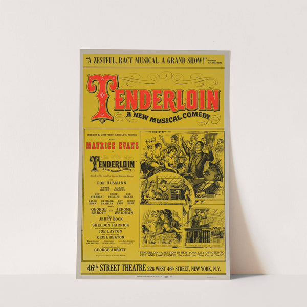 Tenderloin, a new musical comedy (1961) by Artcraft Lithograph