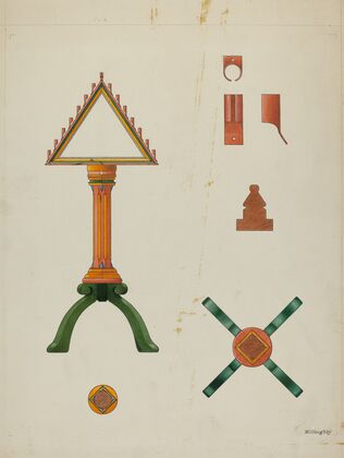 Tenebrae Candelabra