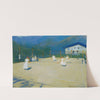 Tennisplatz in Gossensass (1908) by Ludwig Ferdinand Graf