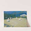 Tennisplatz In Gossensass by Ludwig Ferdinand Graf
