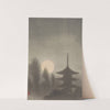 Tennōji, Yanaka (1922) by Negoro Raizan