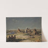 Tent Camp of the Indians at the Laramie by Frank Buchser