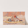 Tente Arabe Dans Le Désert À Blidah (1890) by Henry Brokman