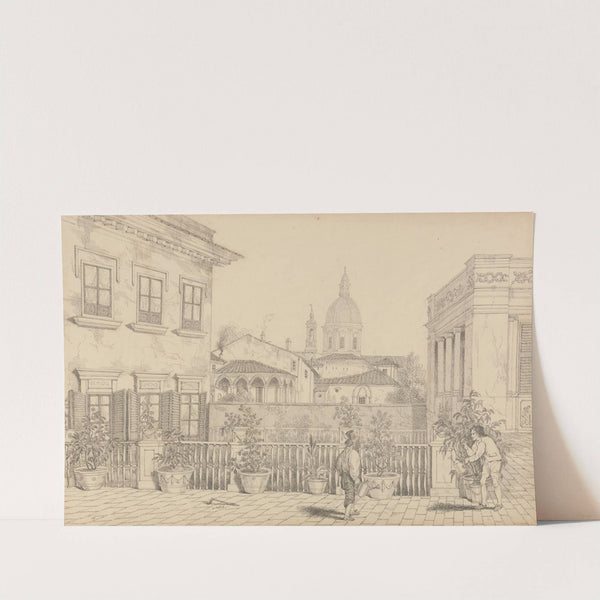 Terrace, Casino Pecori by Sir Charles D&#039;Oyly