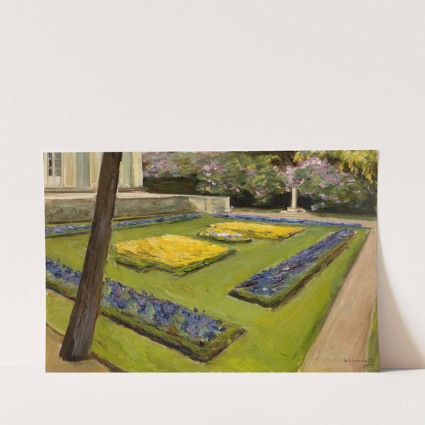 Terrace in the Garden near the Wannsee towards Northwest (1916) by Max Liebermann