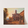 Terrasse Der Klosterkirche Sant&#039;onofrio Al Gianicolo In Rom by Albert Eichhorn