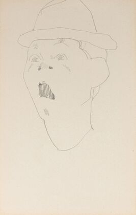 Tête de clown ébahi (1905-1907)