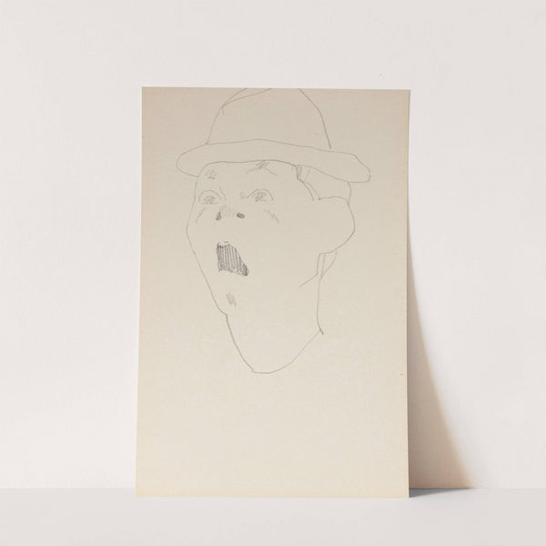 Tête de clown ébahi (1905-1907) by Amedeo Modigliani