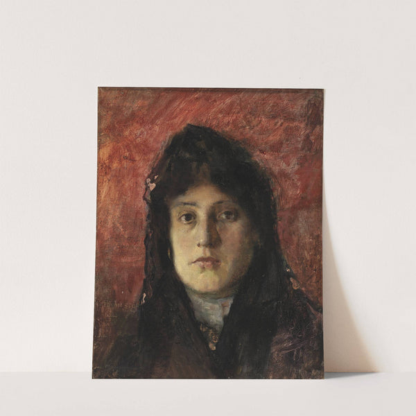 Tete de Femme (ca. 1910) by Frank Edwin Scott