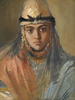 Tete De Jeune Algerienne Juive