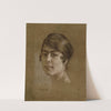 Tête de jeune femme by Marcel Baschet