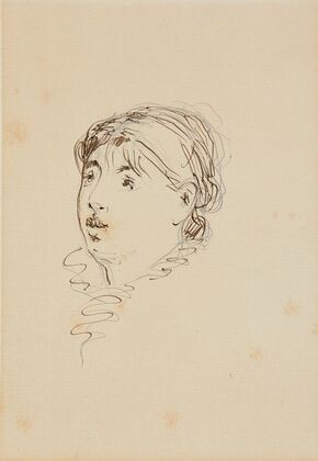 Tête de Marie Colombier