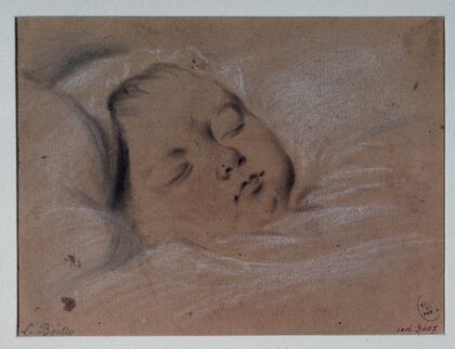TÃªte d’enfant endormi