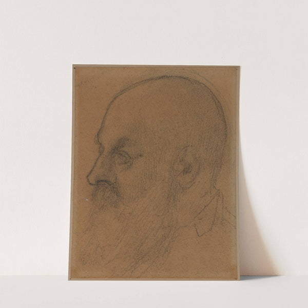 Tête d&#039;homme by Pierre Puvis de Chavannes