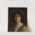 Tête d’Italienne avec une couronne de laurier (Head of an Italian girl with a laurel wreath) (1872) by William Bouguereau