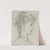 Tête féminine de profil avec coiffe fleurie (1862-1872) by Anaïs Colin-Toudouze