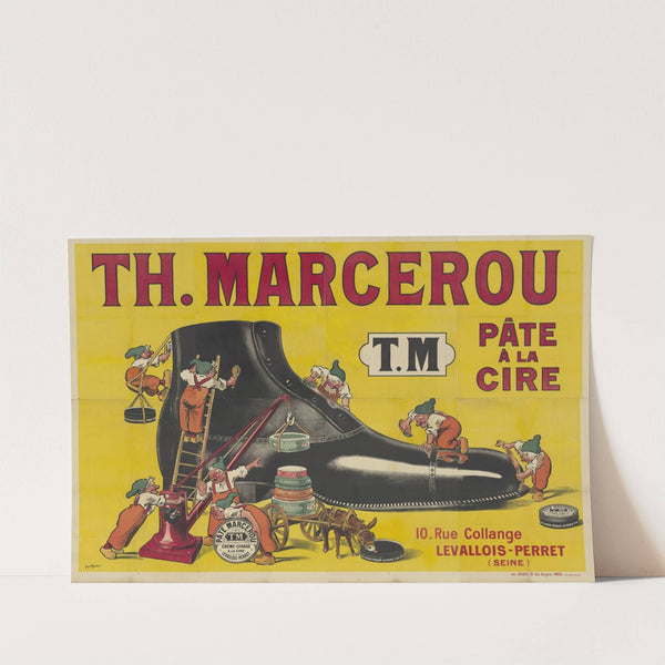 TH. Marcerou. Pâte à la cire. T.M. 10 rue Collange, Levallois-Perret (Seine) (1910) by Georges Meunier