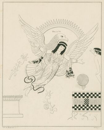 Thalia carried off by Jupiter in the guise of an eagle, and Aetnaeus (1844-1861)