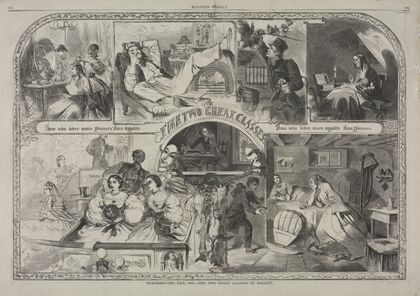 Thanksgiving Day, 1860 – The Two Great Classes of Society (1860)