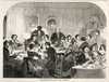 Thanksgiving Day – The Dinner (1858)