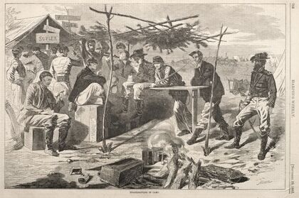 Thanksgiving in Camp (1862)