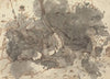 Thatched Building in a Wood