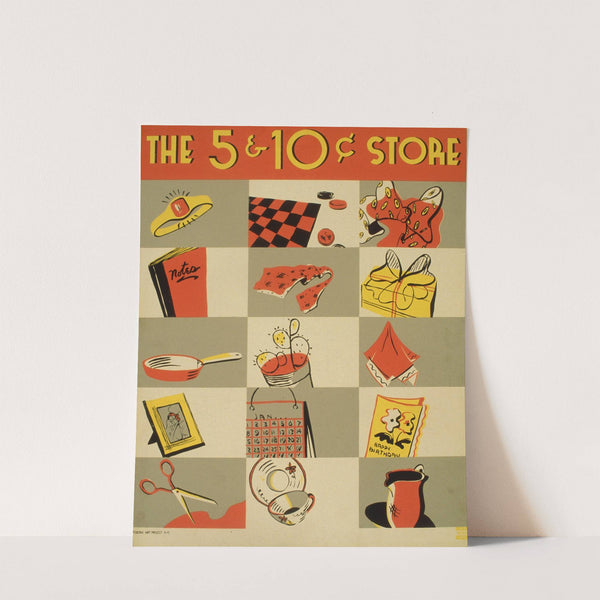 The 5 and 10 cent store by Anonymous
