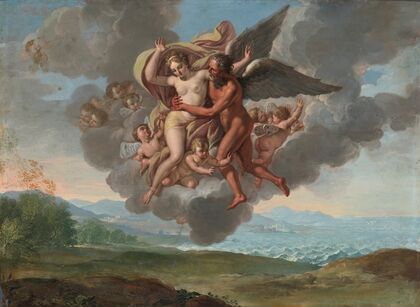 The Abduction Of Oreithyia, Daughter Of King erechtheus