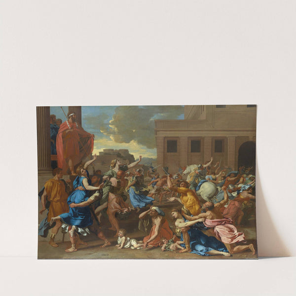 The Abduction of The Sabine Women by Nicolas Poussin