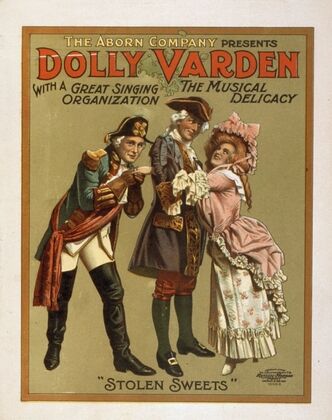 The Aborn Company presents Dolly Varden the musical delicacy with a great singing organization. (1906)