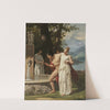 The Acadine Fountain by Charles-Victoire-Frederic Moench