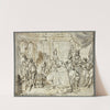 The Actors Making Ready (1705-10) by Claude Gillot