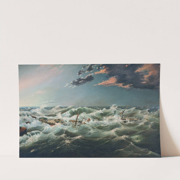 The Admella wrecked, Cape Banks, 6th August, 1859 by James Shaw