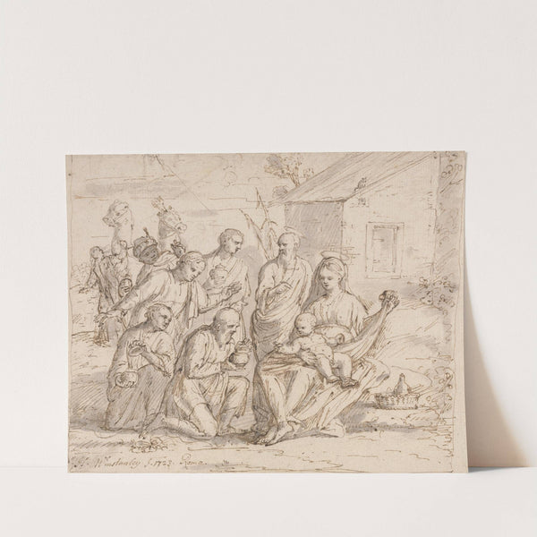 The Adoration by Hamlet Winstanley