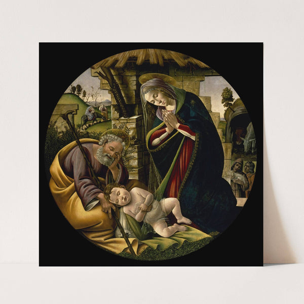 The Adoration of the Christ Child by Sandro Botticelli