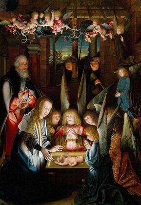 The Adoration of the Christ Child