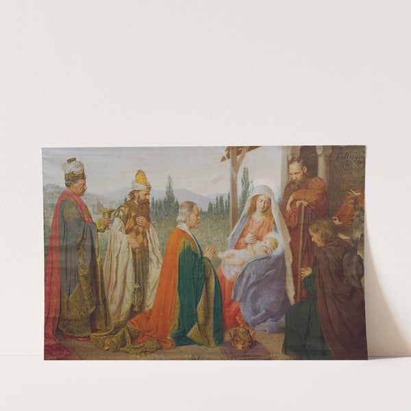 The Adoration Of The Magi by Tom Von Dreger